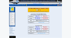 Desktop Screenshot of meteo17aunis.fr